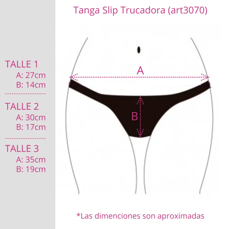 Tanga Slip Trucadora Transexual Crossdreser - Imagen 7