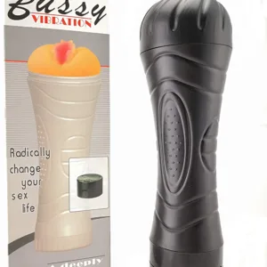 Tubo Vagina con Vibracion Tamaño Real: imagen 2