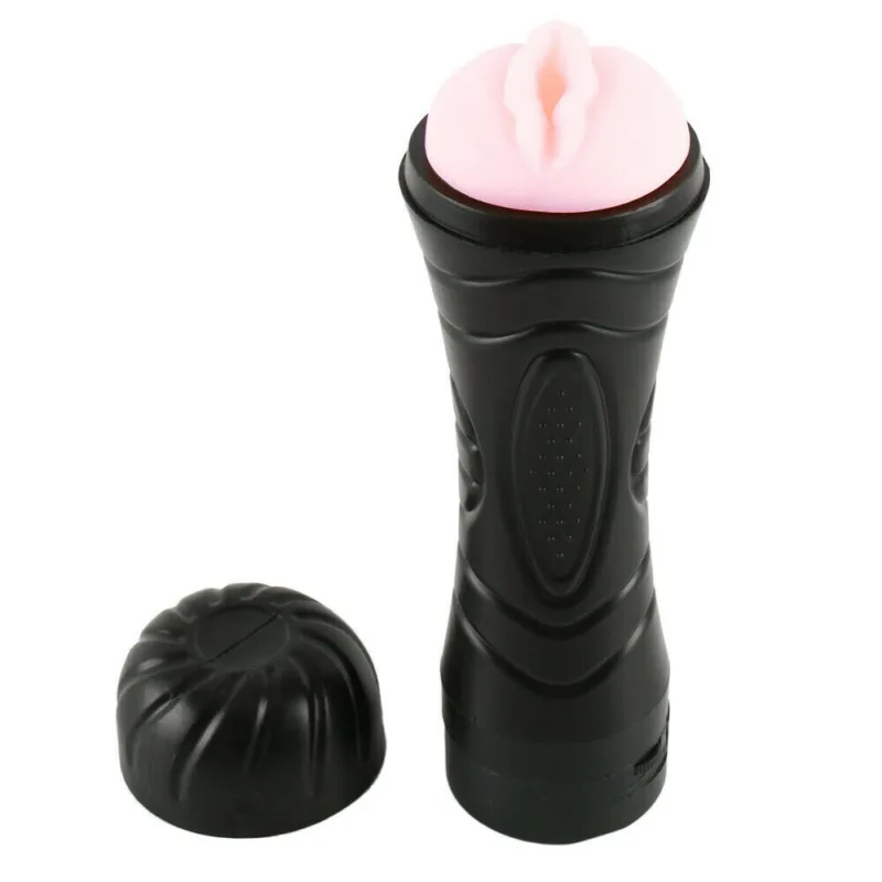 Tubo Vagina con Vibracion Tamaño Real