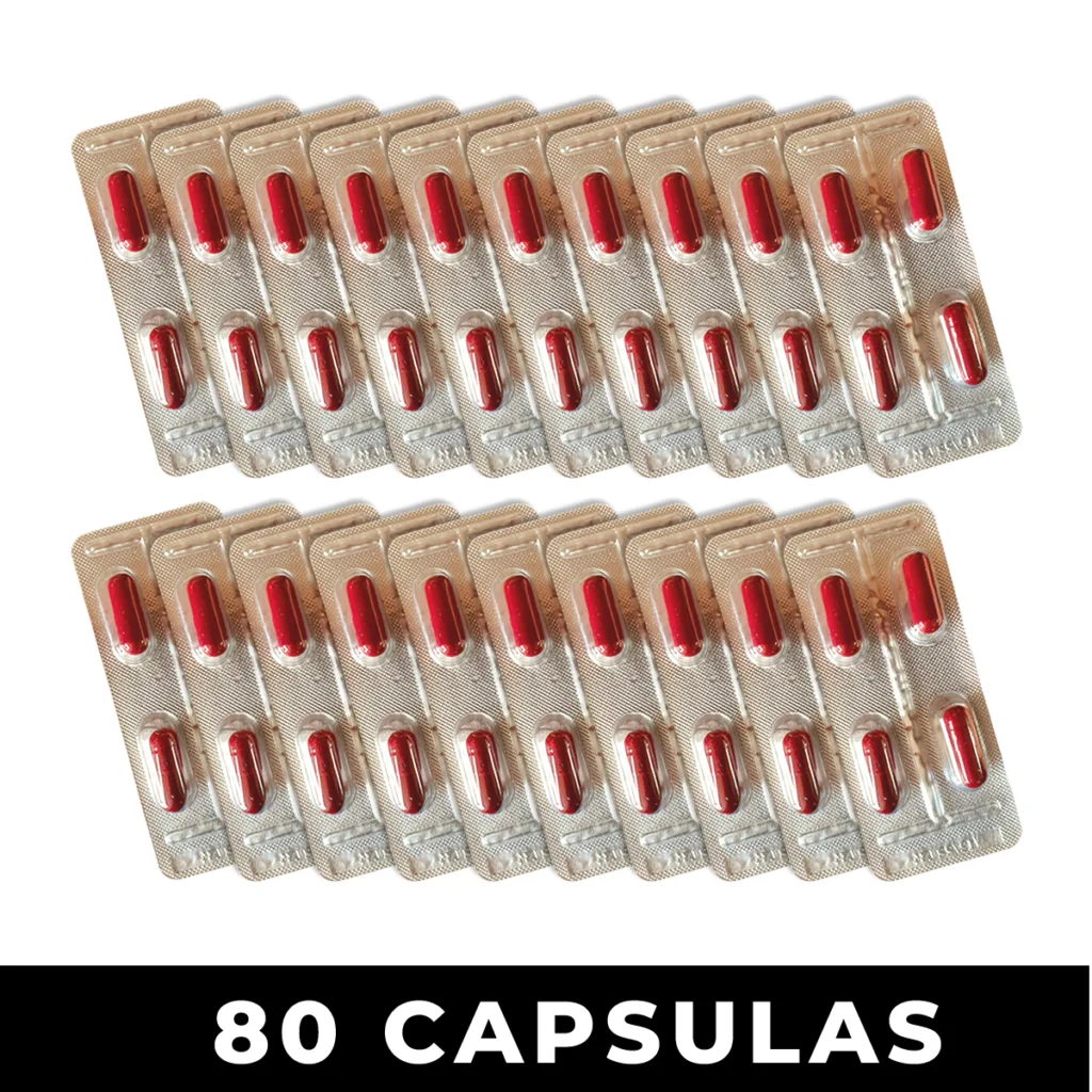 Li Chang 80 Capsulas (10x8) - Vigor Masculino