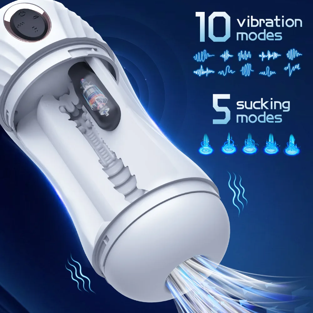 Masturbador Succionador Vibrador Gemidos - Imagen 3