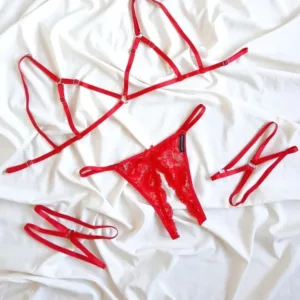 Conjunto Tanga Abierta Rutera Arnes (art 2013) Talle 90 a 110: imagen 3