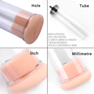 Bomba Vacio Peneana - Tubo 20 x 6 - Penis Pump Vagina: imagen 7