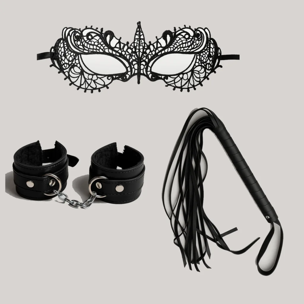 Kit Mascara Anastasia - Latigo - Esposas