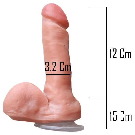 Arnes Doble Placer + Pene + mini pene Anal - Cuero - Imagen 5