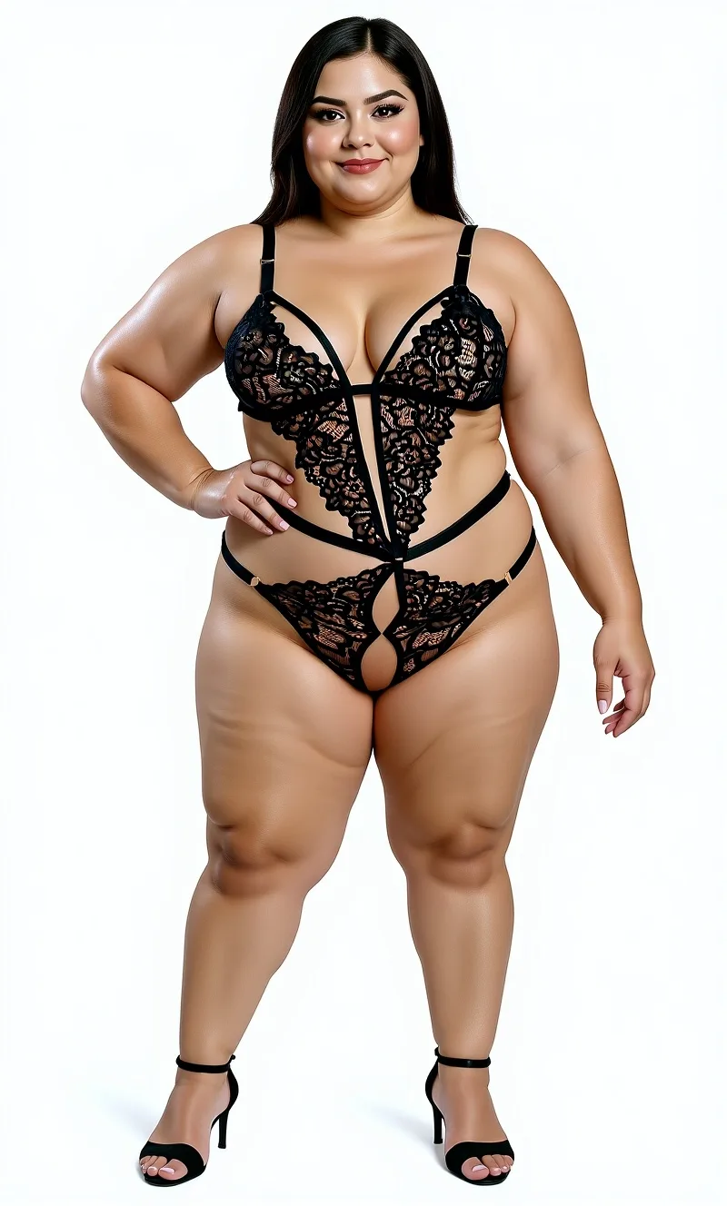 Body Encaje Abierto (art 811) Talle 90 al 110 - Imagen 4